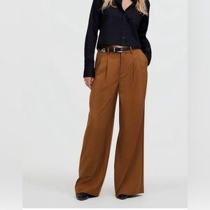 Madewell  Harlow style Wide-Leg Women's Pants  Camel size
